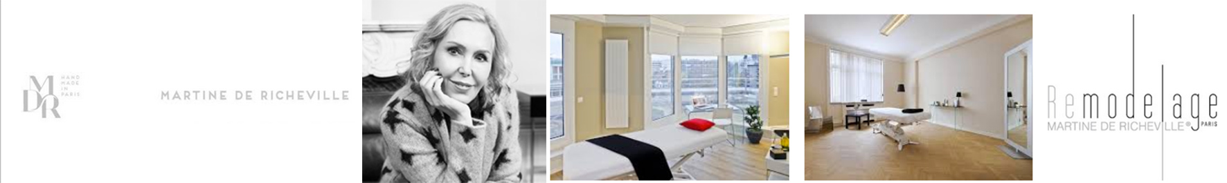 Collage of Martine de Richeville's Remodelage Paris